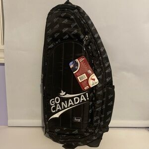Lug - Crossbody Glider Sling Bag / Black Go Canada Bag